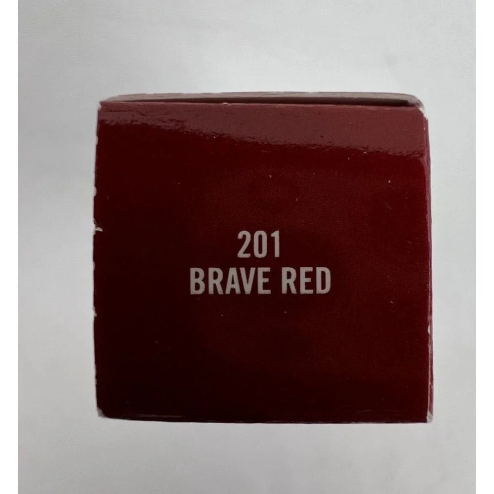 MAC Cremesheen Lipstick 201 BRAVE RED Full Size 3g .1 us oz